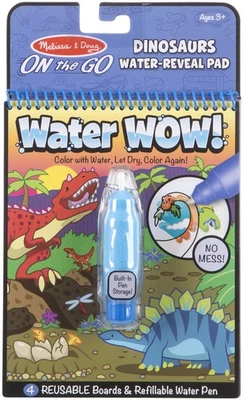 3 Pack - Melissa & Doug On The Go Water Wow!-Dinosaur - MD9315 - Bild 1 von 3