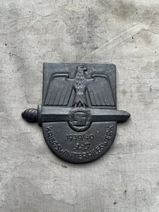Weltkrieg Nazi 1939/40 Kriegswinterhilfswerk Auszeichnung - Bild 1 von 2
