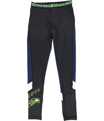 NFL Womens Seattle Seahawks Stretch Compression Athletic Pants, sse, M - Image 1 of 2