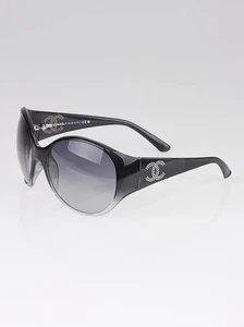 New w/o tags Chanel Italy made 6013-B c.807/11 61-18-120-Serialized Sunglasses - Imagen 1 de 17