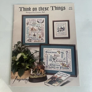 Imaginating THINK ON THESE THINGS Kreuzstich Broschüre #121 von Connie Abel - Bild 1 von 8