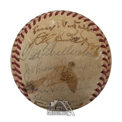 1947 Boston Red Sox Autographed Team Signed Baseball - JSA LOA (Ted Williams) - Image 1 of 4