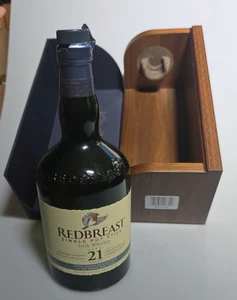 Redbreast - 21 Year Single Pot Irish Whiskey - Empty 750 mL Bottle w/ Box - Imagen 1 de 5