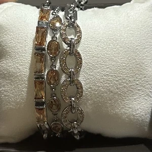 Bomb Party Luxe Layer Bracelet “Countless Sparkle” - Picture 1 of 4