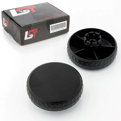 2x Ajuste de asiento rueda de ajuste respaldo negro para FORD FOCUS C-MAX - Imagen 1 de 4