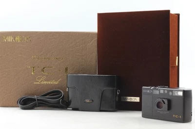 [Unused In Box] Minolta TC-1 Limited 70th Limited Black 35mm Film Camera JAPAN - Image 1 of 4