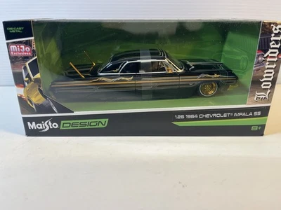 Chevy Impala 1964 modelo de coche diecast: escala 1/26, nuevo en caja de Maisto Foto 1 de 4