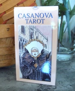 Casanova Tarot Deck w/ Instruction Booklet- Lo Scarabeo New / Sealed / Authentic - Picture 1 of 8