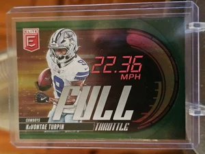 2025 Panini Donruss Elite - Full Throttle KaVontae Turpin #1 Green - Picture 1 of 2