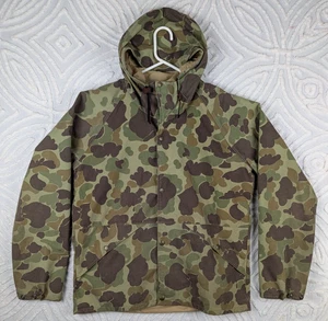Vintage Cabela's Herren M Nylon Gore-Tex Frogskin Camo Jagd Regen Jacke USA - Bild 1 von 24