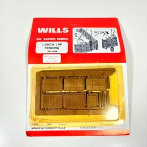 Wills Kits SS44 LÄRCHE SCHOSSZAUN HO/OO Spurweite - BRANDNEU & VERSIEGELT - Bild 1 von 3