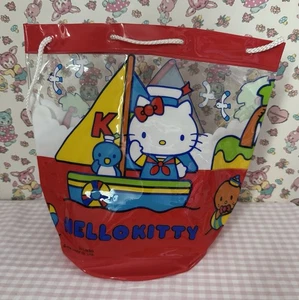 Vintage Strandtasche Sanrio 1976 "Hello Kitty" !!! - Bild 1 von 4