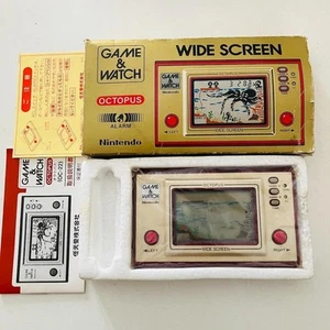 Nintendo Game & Watch Octopus OC-22 Handheld LCD Game 1981 Japan Vintage Rare - Picture 1 of 12
