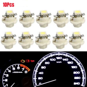 White T5 B8.4 LED Instrument Panel Light Dash Light Gauge Cluster for Ford ※ - Bild 1 von 7