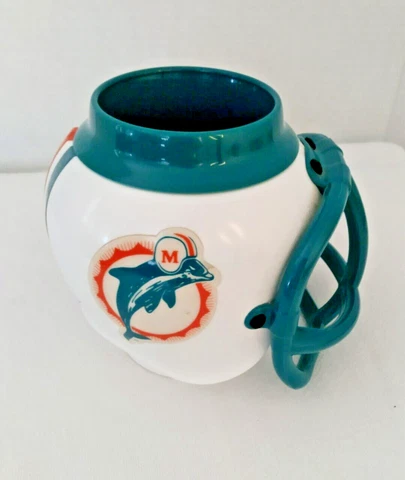 Miami Dolphins "Team NFL" Football Helmet Cup Vintage Cover