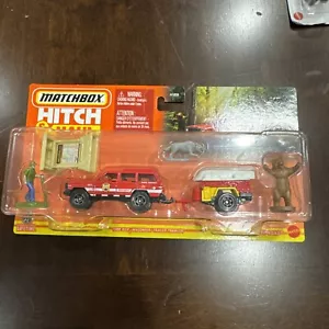 2024 Matchbox Hitch & Haul 1988 Jeep Wagoneer/Trailer Trawler - Picture 1 of 3