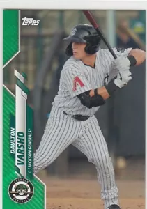 Tarjeta de novato verde Topps Pro 2020 debut Daulton Varsho #21 Diamondbacks 69/99 - Imagen 1 de 1
