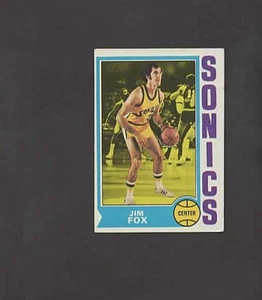 1974 Topps #34 JIM FOX - Picture 1 of 2
