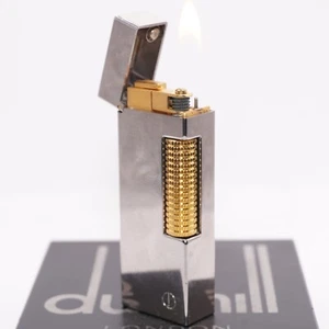 Dunhill Feuerzeug Palladiumplatte _ Ultraschallgereinigt _funktioniert - Bild 1 von 19
