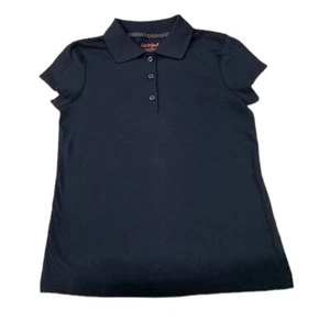 Short Sleeve Uniform Polo Shirt Cat & Jack Navy M - Picture 1 of 3
