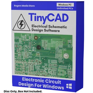 Electrical PCB Circuit Diagram schematic drawing design CAD Software for Windows - Picture 1 of 6