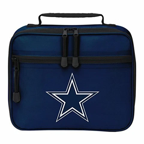 NEW Officially Licensed NFL "Cool Time" Lunch Bag Kit (Dallas Cowboys) lunchbox Cover
