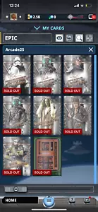 Star Wars Card Trader Arcade 25 Lot of 8 with Signatures - Picture 1 of 1