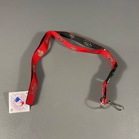 Arizona Diamondbacks MLB Baseball Keychain Lanyard Red Black - Team Logo Sports Cover