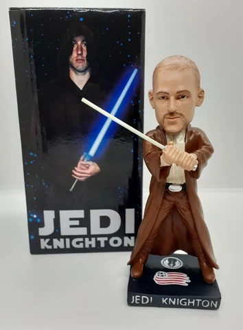 New England Revolution Star Wars Night Jedi Knighton 7" Bobblehead 2019 Soccer Cover