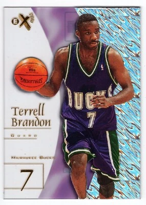 1997-98 SKYBOX EX2001 TERRELL BRANDON CARD #35 **NM-MT**  MILWAUKEE BUCKS - Image 1 of 2