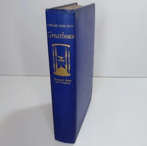 Greathouse Edward Eyre Hunt 1937 Vintage Hardcover 1st Edition - Imagen 1 de 8