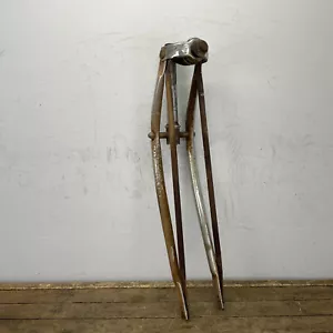 Springer Fork 26" 1" Threaded Chrome Spring Chopper Lowrider 26 Vintage Rat Rod - Picture 1 of 18
