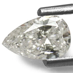 GUINEA Diamond 0.52 Cts Natural Untreated G Pear - Picture 1 of 2