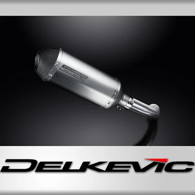 BMW F800S 2006-2011 Slip On 10" X-Oval Titanium Exhaust Muffler Kit - Image 1 of 4