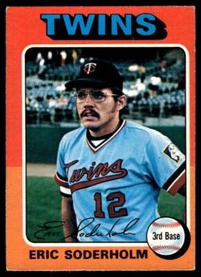 1975 O-Pee-Chee Eric Soderholm Minnesota Twins #54 R104 - Image 1 of 2