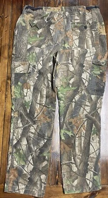 Pantalones de caza Whitewater Outdoor para hombre XL árbol real camuflaje carga senderismo Foto 1 de 4
