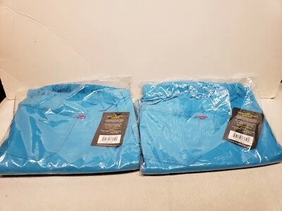 2- AQUA WonderWink Womens Cargo Scrubs Wonderflex Pants 5108Y Size 4XL NWT - Image 1 of 3