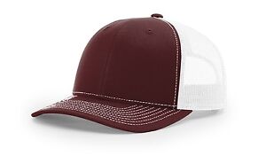 Richardson 112 Trucker Hat Snapback 2-Tone Hat Meshback Hat Trucker Cap - OSFM