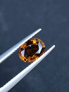 1.29cts Nice Color Natural Fire Sparkling Multicolor Tourmaline Gemstone - Picture 1 of 4
