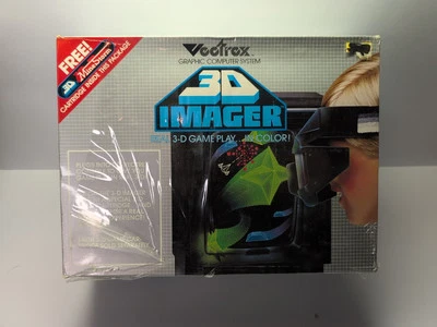 Vectrex 3D Imager (1983) BRAND NEW OPEN BOX STILL WRAPPED LOOK RARE W/MINESTORM - Image 1 of 4