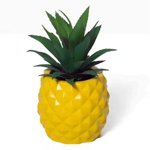 Artificial Succulent Potted Pineapple Decor - Fake Pineapple Home Office Kitc... - Picture 1 of 8