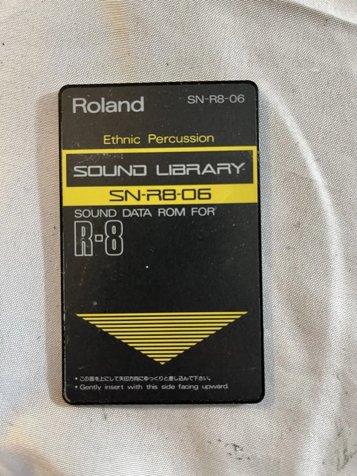 Roland SN-R8-06 Dry ROM Card for R-8 & R-8M Drum Machines – Tested Works - Image 1 of 2