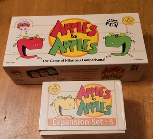 Apples to Apples Game w/ unopened Expansion Set 3 - Picture 1 of 2