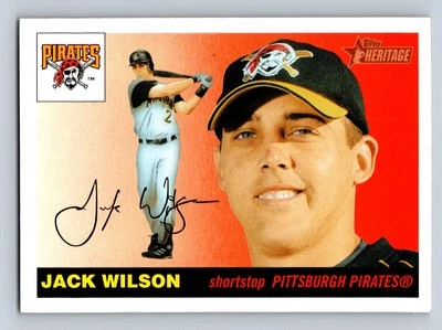 2004 Topps Heritage #346 Jack Wilson Pittsburgh Pirates - NM/MT - Image 1 of 2