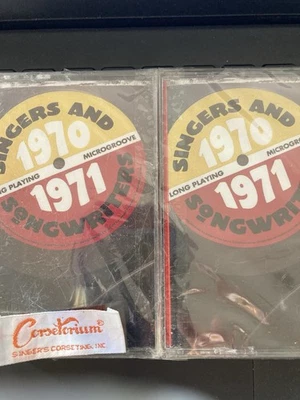 Singers and Songwriters 1970-1971  BRAND NEW SEALED Set Tape 1 & 2 Cassettes - Image 1 of 4
