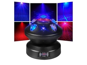 DJ Disco Stage Party Lights 90W Moving Head | DMX 512 & Sound Activated Uplights - Picture 1 of 14