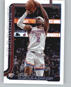 2025-26 Topps Flagship Basketball Shai Gilgeous Alexander - Picture 1 of 2