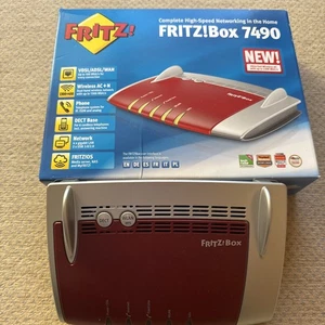 AVM FRITZ!Box 7490 1300 MBPS WLAN AC Wireless Router Repeater - Bild 1 von 7