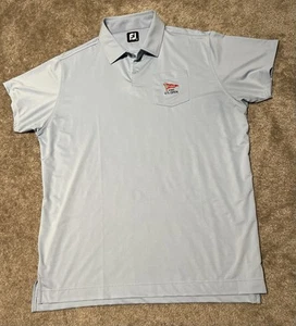 Polo de golf US Open 123rd para hombre XL USGA LACC azul manga corta - Imagen 1 de 4