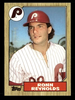 1987 Topps Tiffany GLOSSY #471 Ronn Reynolds Philadelphia Phillies - Image 1 of 2
